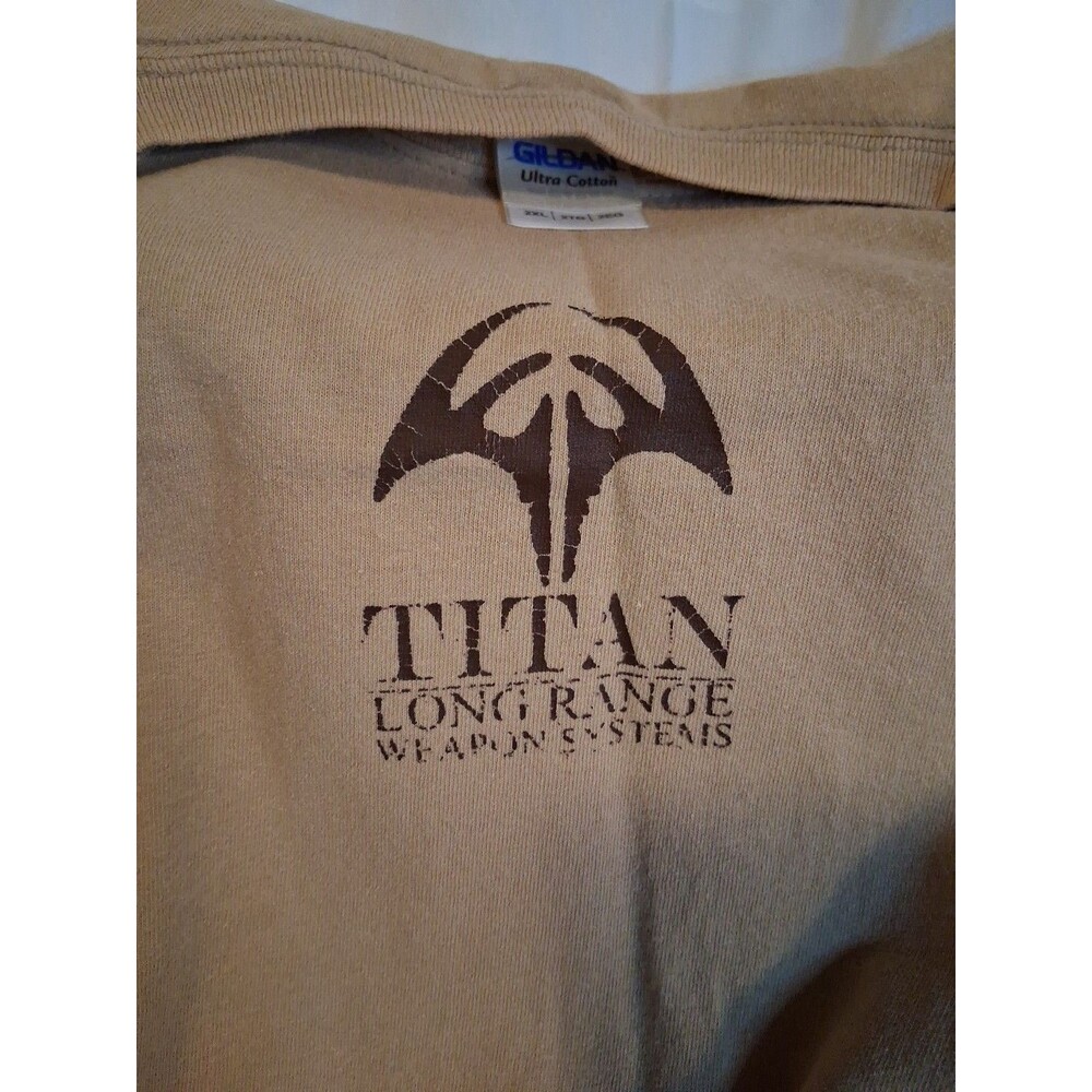 Titan Long Range Weapon Systems Shirt 2x - Picture 3 of 6